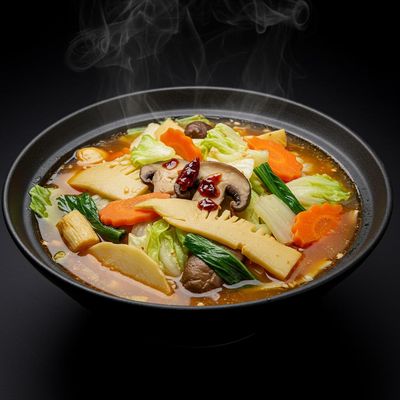 Hot & Sour Veg Soup